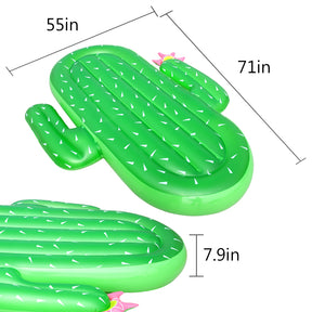 THINKMAX Inflatable Cactus Pool Float Large Swimming Float for sports